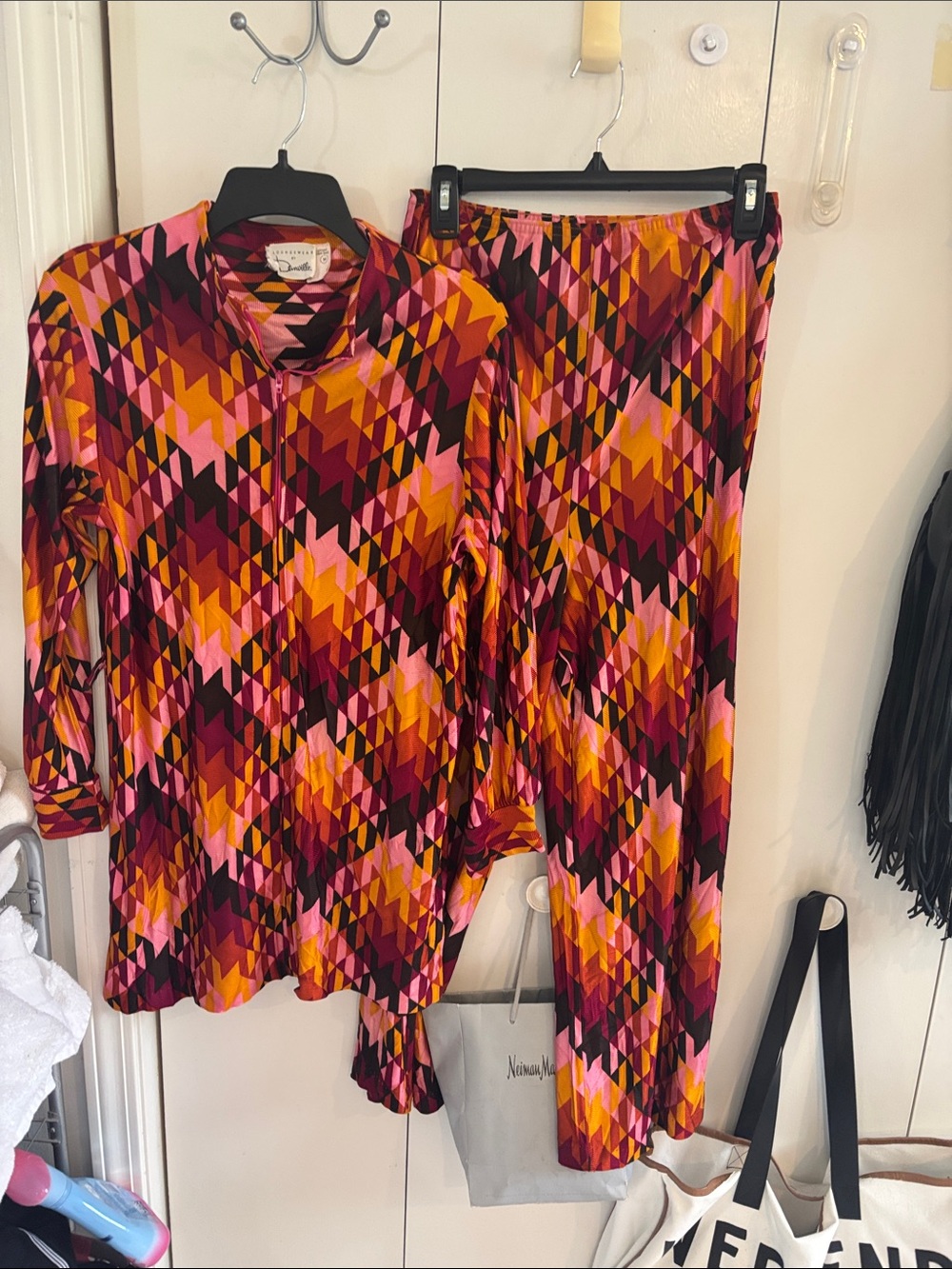 Vintage loungewear-groovy set -by Danville-M